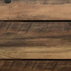 HOMCOM Rustic Farmhouse Accent Buffet Cabinet, Sideboard With Sliding Barn Door And Interior Shelves, White/Brown -Homcom GUEST 073ea3f4 7564 4ddd 9a3b 32cb68206799