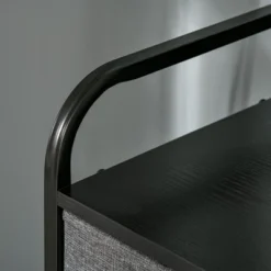 HOMCOM 5-Drawer Fabric Dresser Tower, 4-Tier Storage Organizer With Steel Frame For Hallway, Bedroom And Closet, Gray -Homcom GUEST 20712ea0 4e74 4c62 aedd 02cb551b521f