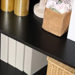 HOMCOM Kitchen Cabinet, Storage Cabinet, Sideboard Floor Accent Cabinet W/ 2 Glass Doors, Drawer, Adjustable Shelves For Living Room Entryway, Black 9 HOMCOM Kitchen Cabinet, Storage Cabinet, Sideboard Floor Accent Cabinet W/ 2 Glass Doors, Drawer, Adjustable Shelves For Living Room Entryway, Black -Homcom GUEST 2372e675 566f 475f 92b5 b74604b04b3f