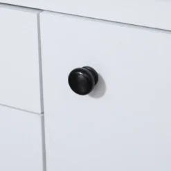 HOMCOM Buffet Cabinet, Rustic Sideboard With 9-bottle Wine Rack, Storage Cabinets, Drawers And Adjustable Shelves For Living Room, Kitchen 8 HOMCOM Buffet Cabinet, Rustic Sideboard With 9-bottle Wine Rack, Storage Cabinets, Drawers And Adjustable Shelves For Living Room, Kitchen -Homcom GUEST 247b9b16 6d29 4e28 ad69 43613a84e61d