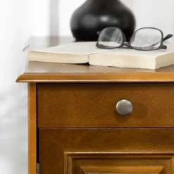 HOMCOM Side Table With Flip Top, Slim End Table With Storage Drawer And Cabinet For Living Room, Set Of 2, Espresso -Homcom GUEST 287a50c1 8053 478e bc5c 80d598356860