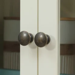 HOMCOM Freestanding Kitchen Pantry, 5-tier Storage Cabinet With Adjustable Shelves And Drawer For Living Room, Dining Room, Cream White -Homcom GUEST 2adcfba2 e2cf 4b54 8554 aae6f075d926