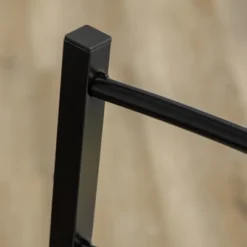 HOMCOM Kitchen Table And Chairs For 4, Modern Dining Table Set With Padded Sponge Cushion Chairs And Marble Textures Dining Table, Light Gray, Black -Homcom GUEST 301fcee7 6c38 495f b0f5 73103cafdf83