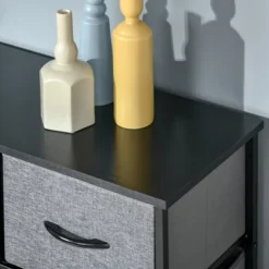 HOMCOM 9 Drawers Storage Chest Dresser Organizer Unit W/ Steel Frame, Wood Top, Easy Pull Fabric Bins, For Bedroom, Hallway, Closet, Entryway 11 HOMCOM 9 Drawers Storage Chest Dresser Organizer Unit W/ Steel Frame, Wood Top, Easy Pull Fabric Bins, For Bedroom, Hallway, Closet, Entryway -Homcom GUEST 3ab4fc09 44f4 4b61 a3df 6a2aa171a879