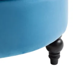 HOMCOM Retro High Back Armless Royal Accent Chair Fabric Upholstered Tufted Seat For Living Room, Dining Room And Bedroom -Homcom GUEST 3b11454b 8ba7 4853 8747 ab4fba421fe2