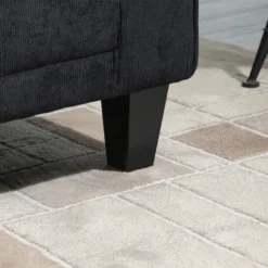 HOMCOM Modern 3-Seater Sofa 78" Thick Padded Comfy Couch With 2 Pillows, Corduroy Fabric Upholstery, Pine Wood Legs And Rounded Arms For Living Room 9 HOMCOM Modern 3-Seater Sofa 78" Thick Padded Comfy Couch With 2 Pillows, Corduroy Fabric Upholstery, Pine Wood Legs And Rounded Arms For Living Room -Homcom GUEST 3ea603e2 b0cc 4adc 9914 7a760cd98ee6