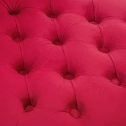 HOMCOM High Back Accent Chair, Upholstered Armless Chair, Retro Button-Tufted Royal Design With Thick Padding And Rubberwood Leg, Crimson Red 9 HOMCOM High Back Accent Chair, Upholstered Armless Chair, Retro Button-Tufted Royal Design With Thick Padding And Rubberwood Leg, Crimson Red -Homcom GUEST 3eebe4b7 8f46 404f a19d f9efff4a0539