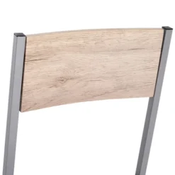 HOMCOM 5 Piece Modern Rectangular Dining Room Table Set With 4 Metal Frame Chairs For Kitchen, Breakfast Nook, Dinette -Homcom GUEST 3f359780 3244 433f 9bbb fec386460fe3