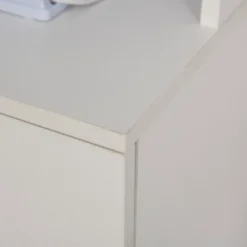 HOMCOM Freestanding Kitchen Pantry, Buffet With Hutch Storage Organizer With 2 Door Cabinets, 3 Drawers And Open Countertop, Adjustable Shelf, White 13 HOMCOM Freestanding Kitchen Pantry, Buffet With Hutch Storage Organizer With 2 Door Cabinets, 3 Drawers And Open Countertop, Adjustable Shelf, White -Homcom GUEST 41b77806 d5e6 4ac2 8010 633fe73cf361