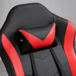 HOMCOM Gaming Recliner, Racing Style Video Gaming Chair With Adjustable Backrest And Footrest, High Back Swivel Computer Chair With Lumbar Support And Headrest -Homcom GUEST 44ffc7e3 00c0 4ddb a2ae acf52549edb4