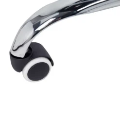 HOMCOM Modern Computer Desk Office Chair With Upholstered PU Leather, Adjustable Heights, Swivel 360 Wheels -Homcom GUEST 45f9df6c 6a37 4715 bd56 7d9dd08aca28