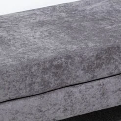 HOMCOM 47.75 Inches End Of Bed Bench, Upholstered Entryway Bench With Double Layer Seat Cushions And Steel Legs, Bedroom Bench -Homcom GUEST 4a3e6c3e 3ebf 4649 a2d4 711560d66ca3