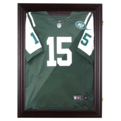 HOMCOM 32” X 24” UV-Resistant Sports Jersey Frame Display Case - Cherry Brown -Homcom GUEST 4da0d14a 020f 4698 96e9 6c5179766e89