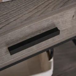 HOMCOM Industrial End Table With Drawer And Bottom Shelf, Mobile Side Table With 4 Wheels For Living Room, Bedroom 10 HOMCOM Industrial End Table With Drawer And Bottom Shelf, Mobile Side Table With 4 Wheels For Living Room, Bedroom -Homcom GUEST 53b2b014 dd73 42be bc8d 5d847790dcb0