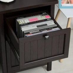 HOMCOM Vintage Executive Computer Desk, Home Office Work Station, Student Table With Cabinet & 3 Drawers For Hanging Files -Homcom GUEST 555c595c 0127 4388 b1ac e3115c281175