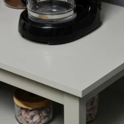 HOMCOM Kitchen Sideboard, Storage Buffet Cabinet With Open Shelf, Glass Door Cabinet And Adjustable Shelf For Living Room, Gray 9 HOMCOM Kitchen Sideboard, Storage Buffet Cabinet With Open Shelf, Glass Door Cabinet And Adjustable Shelf For Living Room, Gray -Homcom GUEST 5b47d3fc e9d2 4e83 815c c3401e708bcf