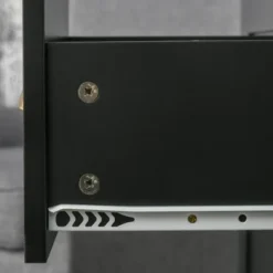 HOMCOM Modern Floor Cabinet, Storage Sideboard, Kitchen Buffet Table With Rubberwood Top, 3 Drawers And Cabinet With Adjustable Shelf 12 HOMCOM Modern Floor Cabinet, Storage Sideboard, Kitchen Buffet Table With Rubberwood Top, 3 Drawers And Cabinet With Adjustable Shelf -Homcom GUEST 5b7202b1 54f2 4deb a9c9 760c37b512bf