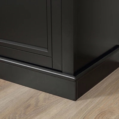 HOMCOM Sideboard Buffet Cabinet With Storage Drawers, 2 Door Kitchen Storage Cabinet With Adjustable Shelves, Coffee Bar For Living Room, Black 5 HOMCOM Sideboard Buffet Cabinet With Storage Drawers, 2 Door Kitchen Storage Cabinet With Adjustable Shelves, Coffee Bar For Living Room, Black - Image 5