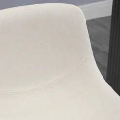 HOMCOM Adjustable Bar Stools Set Of 4, Swivel Bar Height Chairs Barstools Padded With Back For Kitchen, Counter, And Home Bar, Cream White 8 HOMCOM Adjustable Bar Stools Set Of 4, Swivel Bar Height Chairs Barstools Padded With Back For Kitchen, Counter, And Home Bar, Cream White -Homcom GUEST 6729e337 d99e 4dbf 9d04 bdbb6d3ee3c7