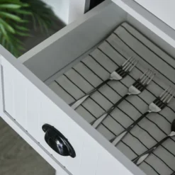 HOMCOM 72" Traditional Freestanding Kitchen Pantry Cabinet Cupboard With Doors And 3 Adjustable Shelves, Gray -Homcom GUEST 6fc1d7fc 8946 46f3 861b 227e993a22e9