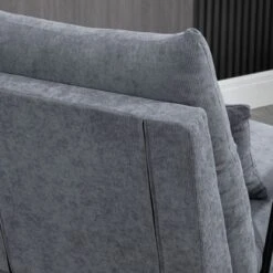 HOMCOM Accent Chair With Ottoman, Reclining Comfy Chair With Adjustable Backrest, Steel Frame And Pillow For Living Room, Bedroom 10 HOMCOM Accent Chair With Ottoman, Reclining Comfy Chair With Adjustable Backrest, Steel Frame And Pillow For Living Room, Bedroom -Homcom GUEST 71db9b27 5f45 4011 9a15 4ed7715ebaec