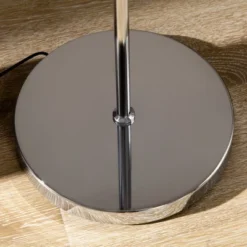 HOMCOM Ultra-Bright Floor Lamp With 180° Adjustable-Head LED Lighting For Bedroom, Living Room Office, & More, Tree Standing Lamp, 800 Lumens, Chrome -Homcom GUEST 737554ed 9073 41a0 a95e 5015c1ed5cfa