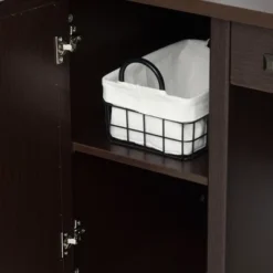 HOMCOM Vintage Executive Computer Desk, Home Office Work Station, Student Table With Cabinet & 3 Drawers For Hanging Files -Homcom GUEST 7a2290d3 b3dc 4fde ac84 7a525e7daa38