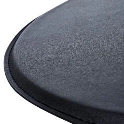 HOMCOM 25" Classic Round Adjustable Faux Leather Chrome Standing Bistro Table -Homcom GUEST 7ae3752d e474 44a7 be50 9847ec811646