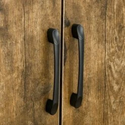 HOMCOM Industrial Style 4-Door Cabinet Pantry Cupboard With Storage Shelves For Bedroom And Living Room 11 HOMCOM Industrial Style 4-Door Cabinet Pantry Cupboard With Storage Shelves For Bedroom And Living Room -Homcom GUEST 8ff027e5 3dfa 4ecd 9f5b 0aa5623ad5b9