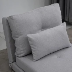 HOMCOM Convertible Flip Chair, Floor Lazy Sofa, Folding Couch Bed With Adjustable Backrest, Metal Frame And Pillows, Living Room Bedroom 8 HOMCOM Convertible Flip Chair, Floor Lazy Sofa, Folding Couch Bed With Adjustable Backrest, Metal Frame And Pillows, Living Room Bedroom -Homcom GUEST 927b1bad 6867 4755 affd 3b61cd54a833