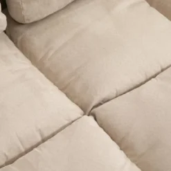 HOMCOM Convertible Floor Sofa Chair, Folding Upholstered Couch Bed, Adjustable Guest Chaise Lounge With Metal Frame And 2 Pillows 11 HOMCOM Convertible Floor Sofa Chair, Folding Upholstered Couch Bed, Adjustable Guest Chaise Lounge With Metal Frame And 2 Pillows -Homcom GUEST 9b810369 a26b 41f7 860c 888016e37d04