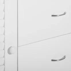 HOMCOM 47" Modern Storage Cabinet Buffet Sideboard With Drawers And Louvered Doors- White 8 HOMCOM 47" Modern Storage Cabinet Buffet Sideboard With Drawers And Louvered Doors- White -Homcom GUEST a4dcfe62 26bd 49fc a4e1 812903686e0a