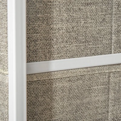 HOMCOM 7-Drawer Dresser Storage Tower Cabinet Organizer Unit, Easy Pull Fabric Bins With Metal Frame For Bedroom, Closets, Gray 4 HOMCOM 7-Drawer Dresser Storage Tower Cabinet Organizer Unit, Easy Pull Fabric Bins With Metal Frame For Bedroom, Closets, Gray - Image 4