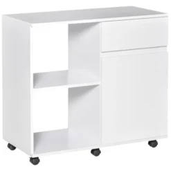 HOMCOM Filing Cabinet/Printer Stand With Open Storage Shelves, For Home Or Office Use, Including An Easy Drawer 12 HOMCOM Filing Cabinet/Printer Stand With Open Storage Shelves, For Home Or Office Use, Including An Easy Drawer -Homcom GUEST b8026186 5533 4d2f b144 f27ac4ce3707