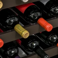 HOMCOM Modern Wine Rack, Storage Cabinet With 16-Bottle Wine Holder And Drawer For Living Room Or Home Bar, Dark Brown 9 HOMCOM Modern Wine Rack, Storage Cabinet With 16-Bottle Wine Holder And Drawer For Living Room Or Home Bar, Dark Brown -Homcom GUEST bcc50546 7c0c 46b6 9a3f f625457f97aa