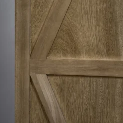 HOMCOM 4-Panel Folding Room Divider, 5.6 Ft Tall Freestanding Paulownia Wood Privacy Screen Panels For Indoor Bedroom Office, Brown -Homcom GUEST be5e6706 9639 4440 b9fb 12532e7239d0