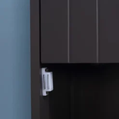 HOMCOM Bathroom Storage Cabinet, Free Standing Bath Storage Unit, Tall Linen Tower With 3-Tier Shelves And Drawer, Brown 9 HOMCOM Bathroom Storage Cabinet, Free Standing Bath Storage Unit, Tall Linen Tower With 3-Tier Shelves And Drawer, Brown -Homcom GUEST c1628fe4 8c75 46de 864e 06098ad45d17