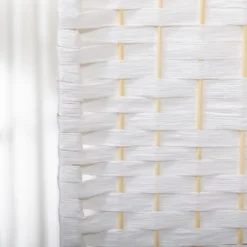 HOMCOM Room Divider, Folding Privacy Screen, 5.6' Room Separator, Wave Fiber Freestanding Partition Wall Divider 9 HOMCOM Room Divider, Folding Privacy Screen, 5.6' Room Separator, Wave Fiber Freestanding Partition Wall Divider -Homcom GUEST c18751fa 5f51 444d 8d7d 3e400fb30da6