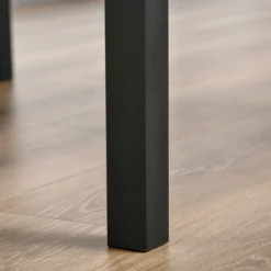 HOMCOM 3 Piece Industrial Counter Height Dining Table Set, Bar Table & Chairs With Steel Legs & Footrests 10 HOMCOM 3 Piece Industrial Counter Height Dining Table Set, Bar Table & Chairs With Steel Legs & Footrests -Homcom GUEST c8e3ffa0 a610 475c 995f 3350fd0dc393