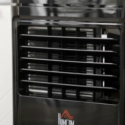 HOMCOM 8,000 BTU Portable Air Conditioner Fan With Remote For Rooms Up To 161 Sq. Ft., Evaporative Cooler, Home AC Unit With Dehumidifier, Black -Homcom GUEST d3dd49b9 871a 414d a173 a34b1e026fb4