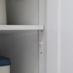 HOMCOM Rolling Kitchen Island On Wheels Utility Cart With Drop-Leaf And Rubber Wood Countertop, Storage Drawers, Door Cabinets, White -Homcom GUEST dce14744 19ef 4eff b432 c16ba7209ba3