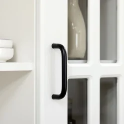 HOMCOM 73" Kitchen Hutch Cabinet With Countertop & Wine Storage, Kitchen Pantry Storage Cabinet Buffet With Hutch, Modern Bar Cabinet Wine Rack, White -Homcom GUEST ded9e825 3ab3 4bf2 904b 5710e995564e