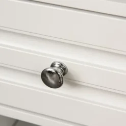 HOMCOM Modern Sideboard, Wooden Kitchen Buffet Cabinet With Drawer And 12-Bottle Wine Rack For Living Room, White -Homcom GUEST defa4e01 cb0a 465a a75a ac1fcc689527