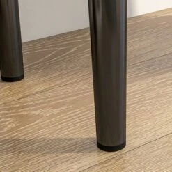 HOMCOM 39.25" End Of Bed Bench, Upholstered Entryway Bench With Steel Legs, Bedroom Bench, Gray 9 HOMCOM 39.25" End Of Bed Bench, Upholstered Entryway Bench With Steel Legs, Bedroom Bench, Gray -Homcom GUEST ebde680b 4972 4aa4 9eeb 222a8ff22e07