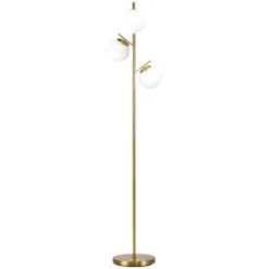HOMCOM 3-Light Modern Floor Lamp For Living Room Bright Lighting, Tree Standing Lamp For Bedroom With Globe Lampshades, Gold 7 HOMCOM 3-Light Modern Floor Lamp For Living Room Bright Lighting, Tree Standing Lamp For Bedroom With Globe Lampshades, Gold -Homcom GUEST fbdb5396 ae7d 46a2 ab0b 09e6813d63c0