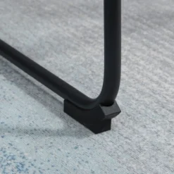 HOMCOM Counter Height Bar Stools Set Of 2, Vintage PU Leather Barstools With Footrest For Dining Room, Home Bar, Kitchen, Black -Homcom GUEST fca6ac4d 8f06 41a1 88cd 7a784ec4617e 1